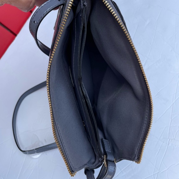 Crossbody Bag  Faux Leather Double Gusset - A New Day - Picture 4 of 8